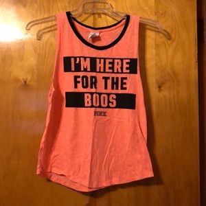 PINK I’m here for the boos tank